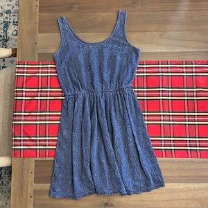 Mossimo blue eyelet dress